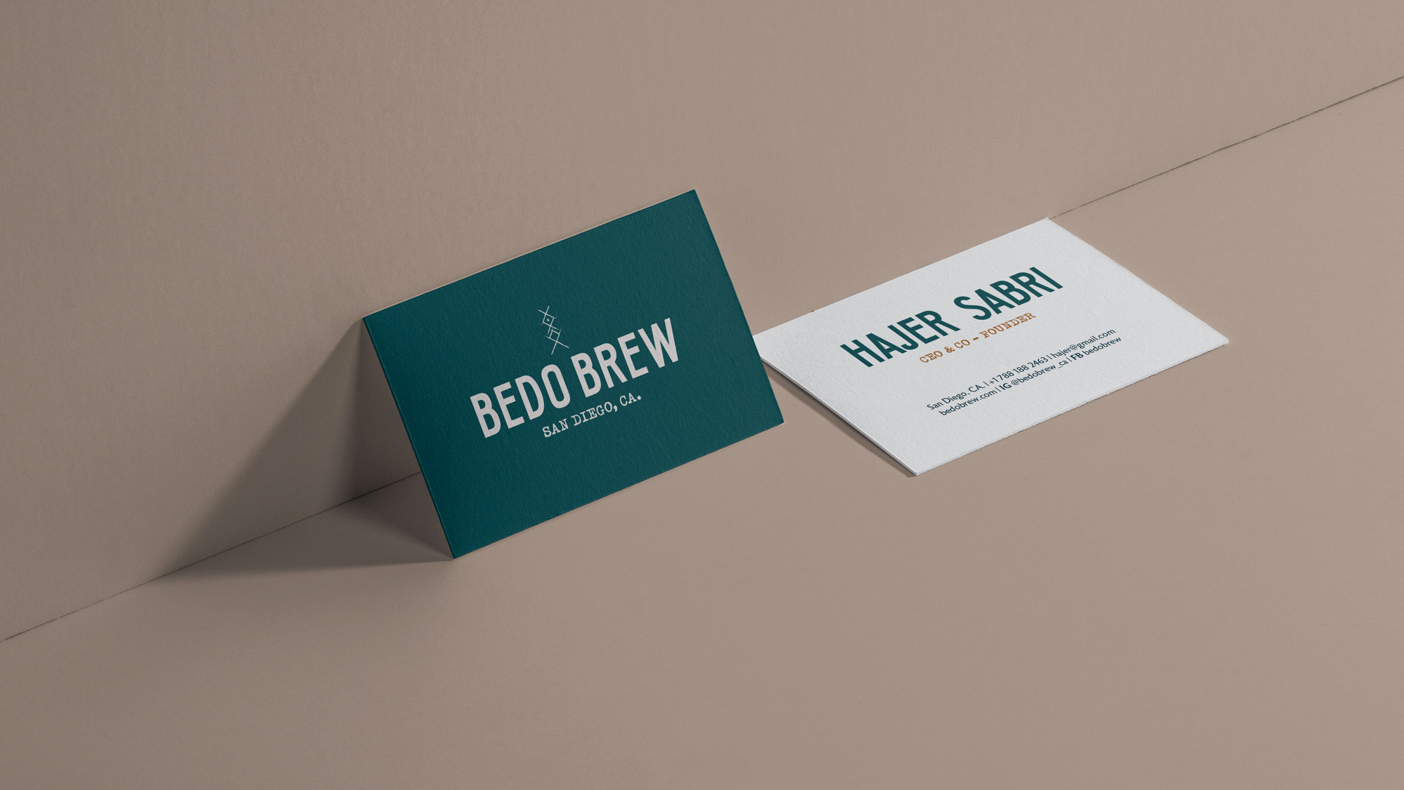 BEDO BREW Brand Identity